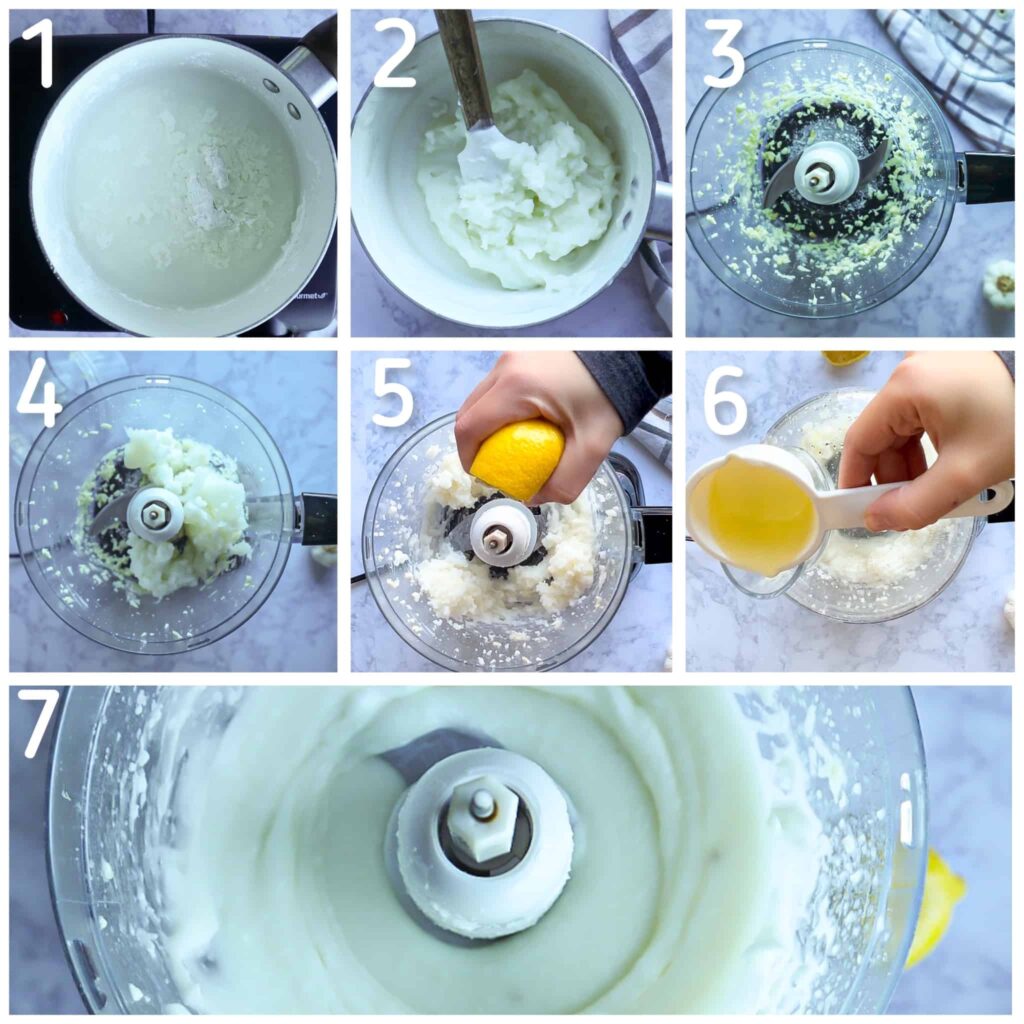 A step by step picture guide to make the recipe!