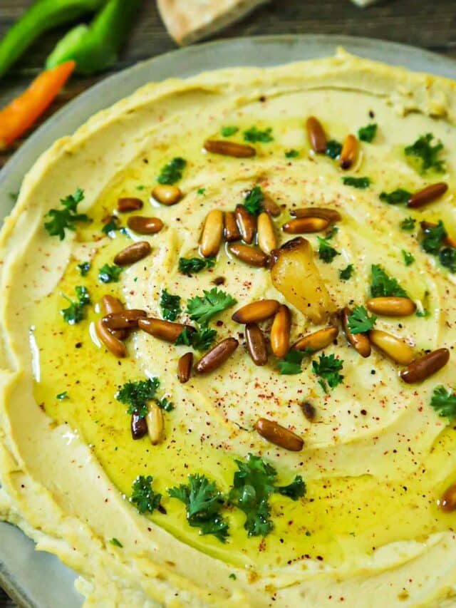 Roasted Garlic Hummus