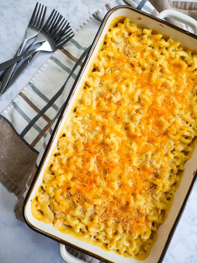 Creamy Four Cheese Mac And Cheese